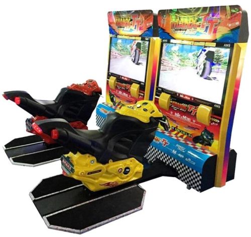 Man X TT Twin Bike Racing Arcade Game