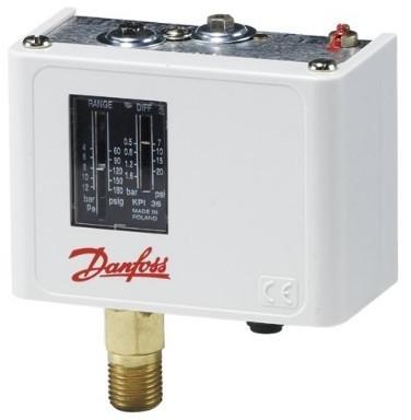 Danfoss Pressure Switches, Media Type : Liquid