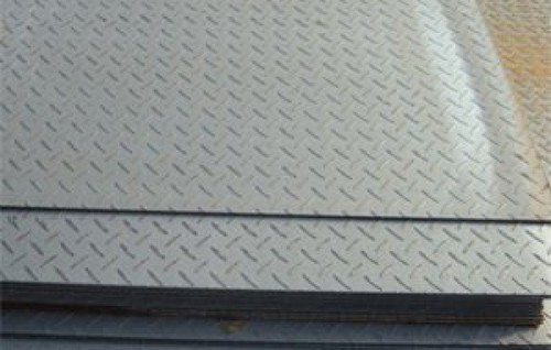 Mild Steel MS Checkered Plate, Size : 1.25*5.0 Meter