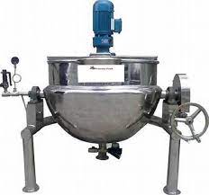 Stainless Steel Motorized Tilting Paste Kettle