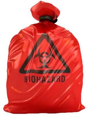 Plastic Red Biohazard Bags, For Hospital, Plastic Type : Recycled