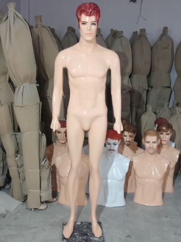 Skin Tone Full Body Male Mannequin, For Fashion Display, Mall Use, Showroom Use, Style : Sitting