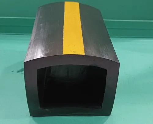Rectangular Wall Rubber Buffer, For Industrial, Feature : Best Quality, Durable, High Absorbing Capacity