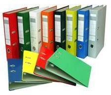 Cardboard Office Files