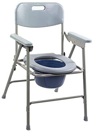 Polished Commode Chair, For Bathroom Use, Feature : Comfortable, Excellent Finishing, Foldable