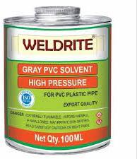 High Pressure Gray PVC Solvent, Packaging Size : 100 Ml