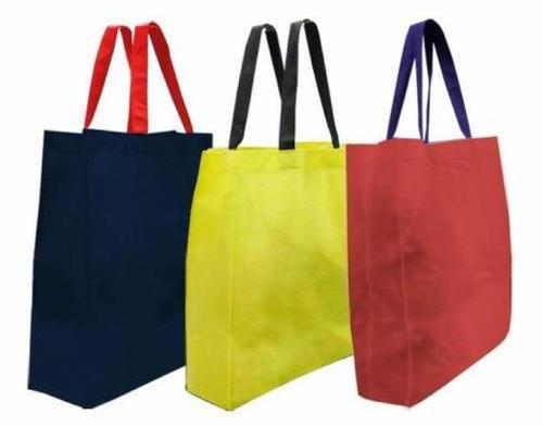 Rectangular LDPE Loop Handle Bags, For Packaging, Shopping, Technics : Machine Made