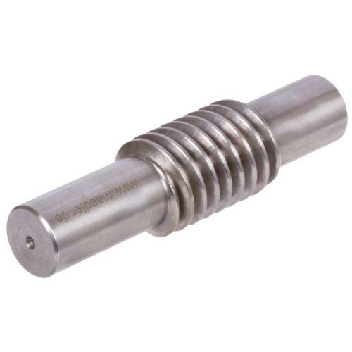 Round Cast Iron Worm Shaft, For Industrial, Color : Grey