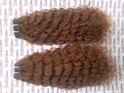 SAIBA Loose Curly Hair, For Parlour, Length : 15-25Inch