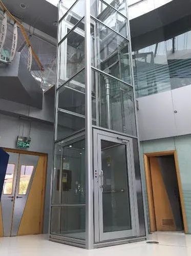 Manual Hydraulic Elevator, Color : Grey for Complex