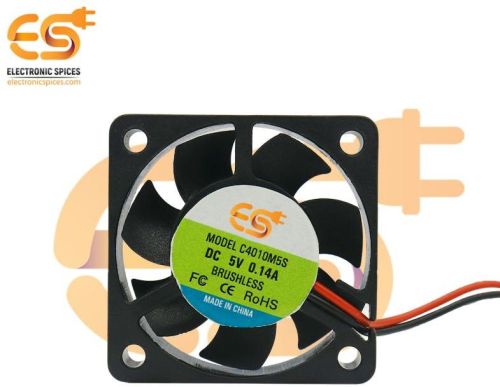 Mini 4010 1.55 Inch (40x40x10mm) Brushless 5V DC Exhaust Cooling Fan