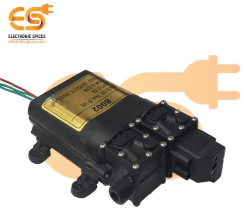 ZQ-7002 12V DC 150PSI Micro Electric High Pressure Booster Sprayer Dual Motor Diaphragm Water Pump