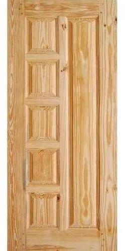 Painted Plain Pine Wood Door, Size : S To XL