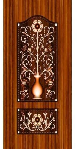 Paper Rectangular Printed Door Skin, Size : 39 X 84 Inch