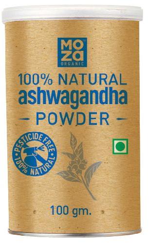 Ashwagandha powder, Brand Name : Moza Organic, Purity : 100%