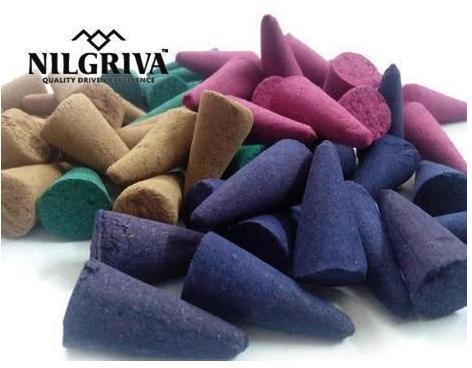 Colored Perfumed Dhoop Cone, Packaging Type : Box