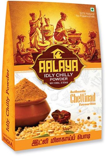 Idly Chilly Powder, For Human Consumption, Packaging Type : Paper Boxes