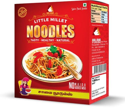 Aalaya Foods Little Millet Noodles, Shelf Life : 1year