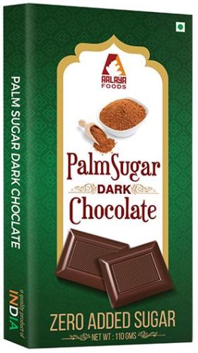 Aalaya Foods Cocoa Solids Palm Sugar Dark Chocolate, Taste : Sweet