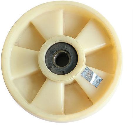 Truck Nylon Wheel, Color : White