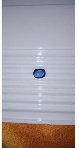 Oval Shape Blue Sapphire Gemstone, Gemstone Size : Free Size