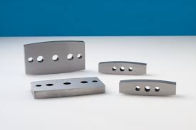 Rectangular Metal Polished Scrap Chopper Blades, For Industrial, Color : Grey