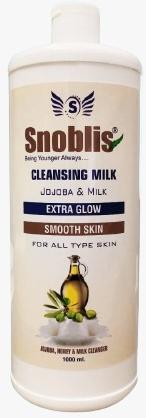 SNOBLIS CLEANSING MILK WITH JOJOBA & HONEY (1 LTR.)