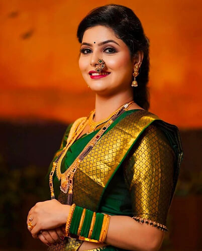 3510 Jacquard Silk Saree, Width : 6 Meter