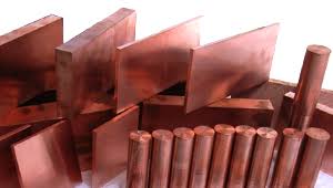 COPPER RODS AND FLATS, Shape : Round