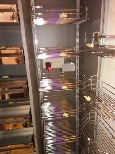 Stainless Steel Fruit & Vegetable Trolley, Color : Silver