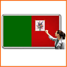 Rectangular Durable Aluminium Combination Notice Board