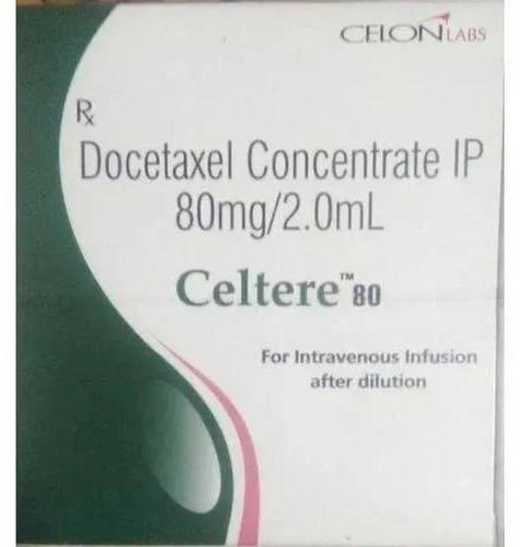 Celtere Docetaxel Concentrate Injection, Packaging Size : 2.0ml