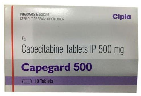 Capegard 500mg Capecitabine 500 Mg Tablet