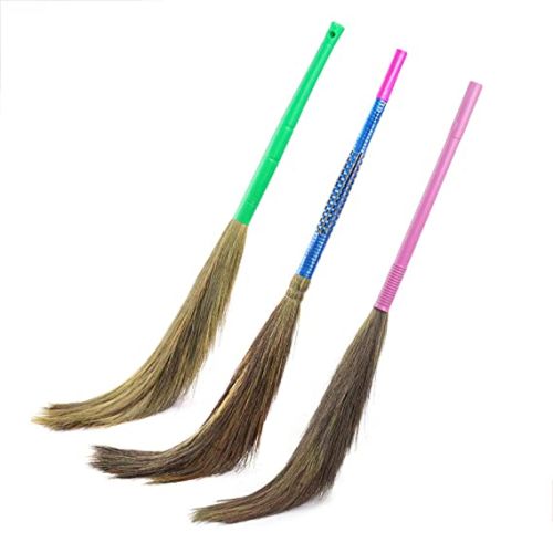 Plain Soft Broom, Pole Material : Plastic