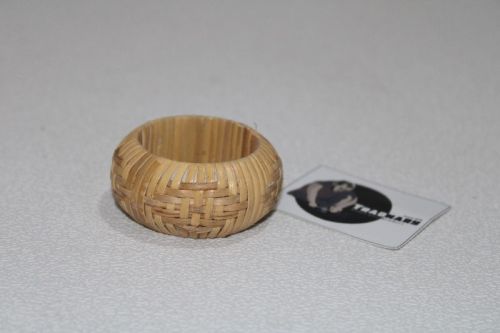 Rattan Natural Napkin Holder Ring, Size : 2iinch