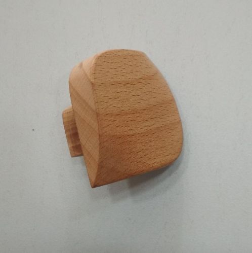 Beech Wood Leaf Shape Cabinet Knob, For Furniture's Part, Size : Multisize, 48 Mm