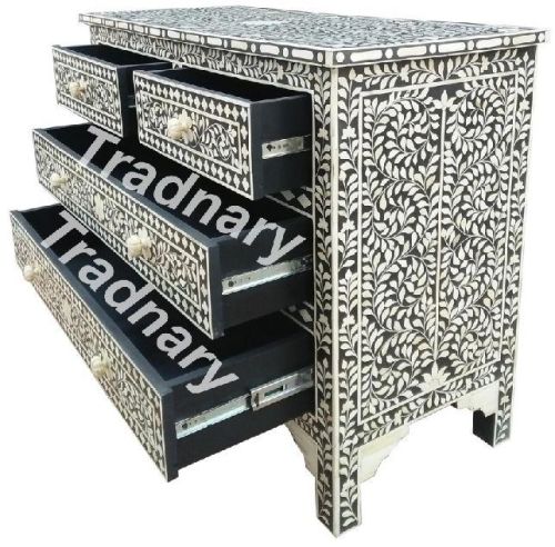 Rectangular Resin Inlay Dresser From Tradnary, For Home, Hotel, Feature : Luxurious