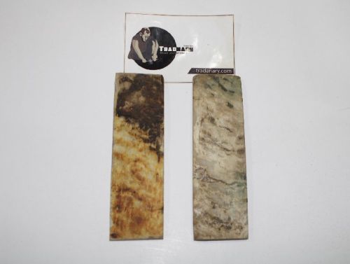 RAM's Horn Scale Horn Knife Handle From Tradnary