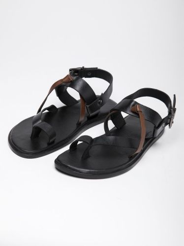 Private Label Mens Leather Sandal, For Casual Wear, Feature : Durable, Fine Finished, Light Weight