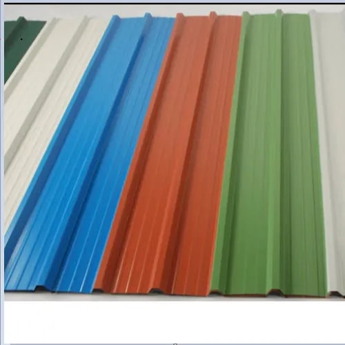 Rectangular Polished Metal Roofing Sheets, Size : Standard