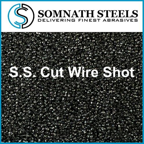 Polished Stainless Steel Wire Shot, For Industrial Use, Size : 0-15mm