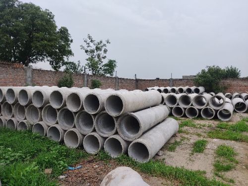 Round Concrete RCC Spun Pipes, For Drainage, Sewer, Feature : Excellent Strength