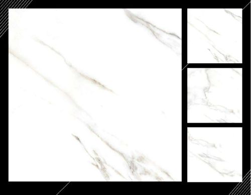 600x600mm Arctic Crystal Glossy Finish Ceramic Tiles