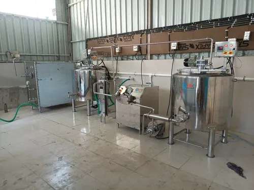 EVT-MIX-200 Stainless Steel Ice Cream Plant, Certification : ISO 9001:2008