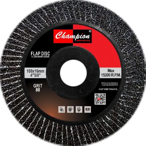 4 Inch 80 Grit Plastic Flap Disc