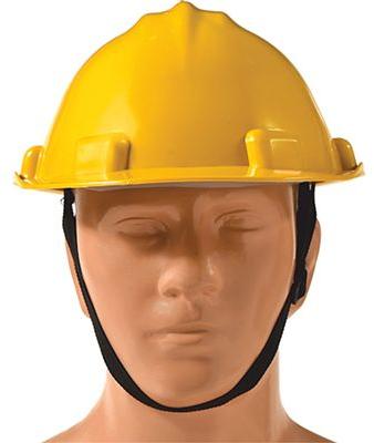 Oval Plastic Safety Helmet, For Construction, Industrial, Size : Standard