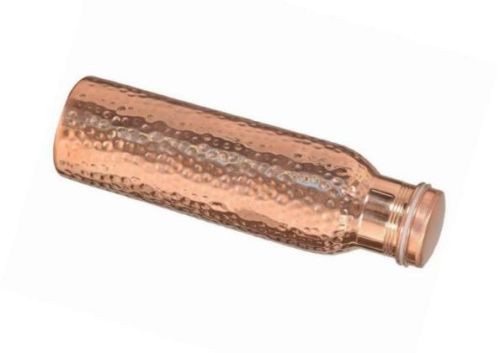 Hammered Pure Copper Bottle