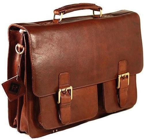 Plain Leather Office Bag, Size : Mutlisize