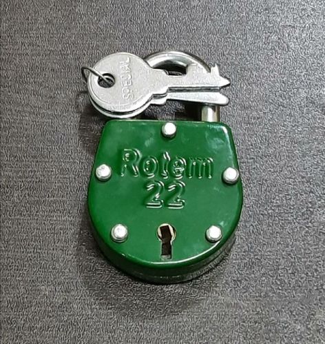 Alluminium Polish Rotem 22 Pad Lock, For Door, Feature : Hard Structure, High Tensile, Non Breakable