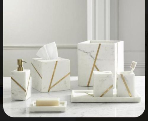 Jagdamba Handicrafts STONE Bathroom Sets, Shape : Round